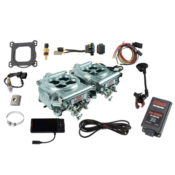 Go EFI 2x4 1200 HP Bright Aluminum EFI System With Go Spark CDI Box