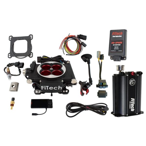 Go EFI 4 600 HP Power Adder Matte Black EFI System