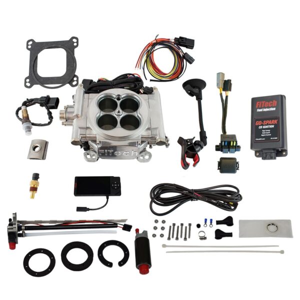 Go EFI 4 600 HP Bright Aluminum EFI System