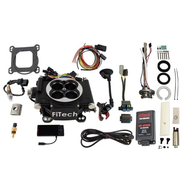 Go EFI 4 600 HP Matte Black EFI System Master Kit