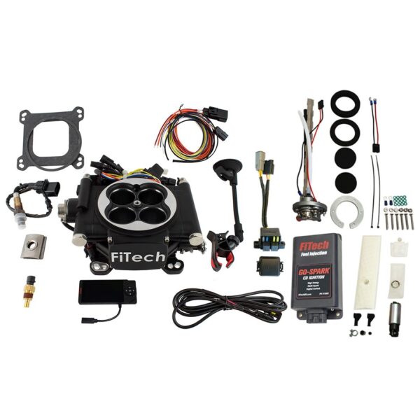 Go EFI 4 600 HP Matte Black EFI System Master Kit