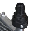 Weld Free 20AN Compression Fitting; Fits 1.45-1.60"; Black; Billet