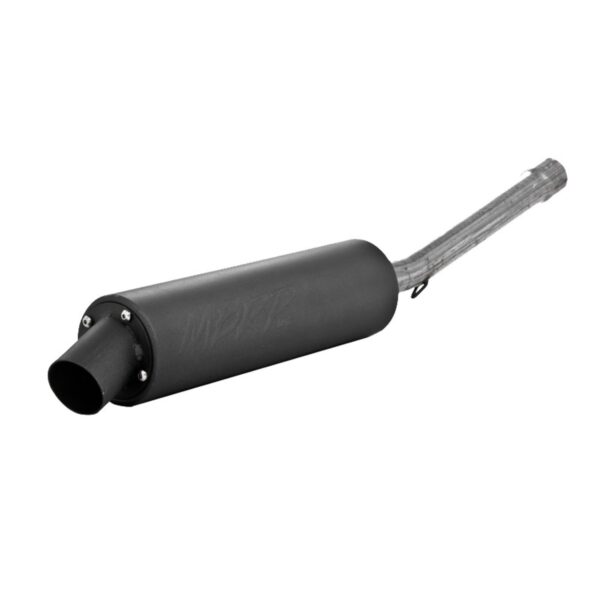 Direct Replacement Slip-on w/Utility Muffler- requires head pipe to be cut