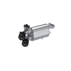 Polaris Active Dual Outlet Slip-on Muffler.