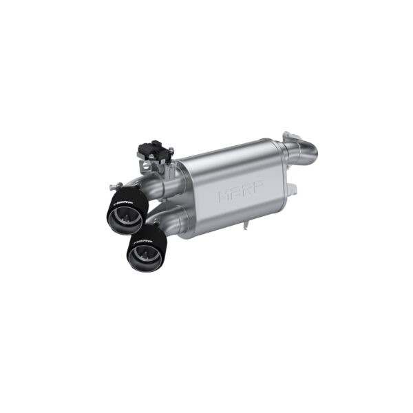 Polaris Active Dual Outlet Slip-on Muffler.