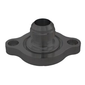 Water Neck, Small Block Chrysler 273/318/340/360, 1979-2003, -16AN, Black