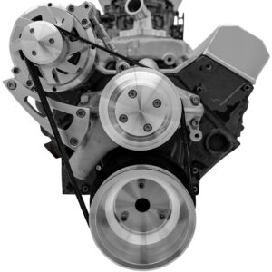 Small Block Chevy Serpentine Pulley Kit - Billet Accessories - ALT Only