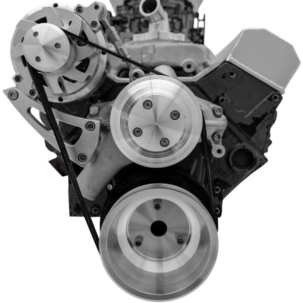 Small Block Chevy Serpentine Pulley Kit - Billet Accessories - ALT Only
