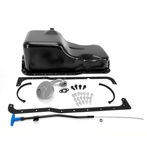 Ford 302 / 347 Oil Pan Swap Kit, Front Sump Oil Pan Kit