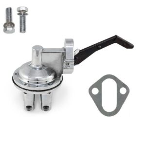 MECHANICAL FUEL PUMP, CHRYSLER SB 273-360, V8 ENGINE, 2 VALVE, 80 GPH, 6 PSI, 1/4" INLET/OUTLET