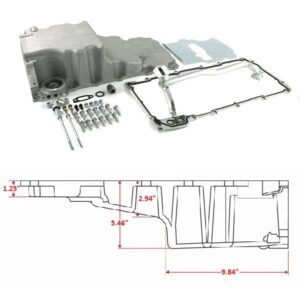 LS Oil Pan Swap Kit, Low Profile Oil Pan Kit for HotRod / Muscle Car Engine Swap