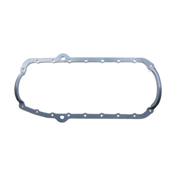 Cometic Gasket Automotive Chevrolet Gen-1 Small Block V8 One Piece Molded Rubber Oil Pan Gasket; Dual Dipstick; Stroker Clearance; 1955-1985
