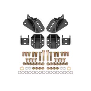 Coilover Conversion Kit, Rear, Adjust Shock Mt, W/o CAB