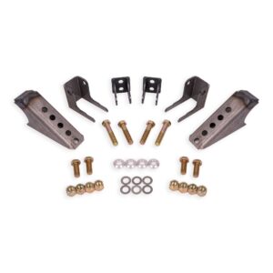 Coilover Conversion Kit, Rear, Adjustable Shock Mt, Weld-in