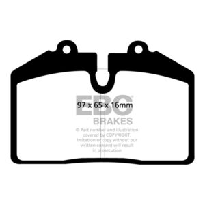 Redstuff Ceramic Low Dust Brake Pads