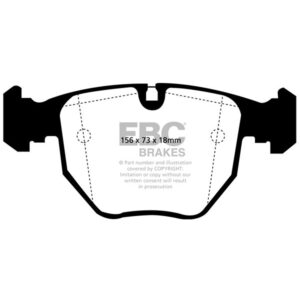 6000 Series Greenstuff Truck/SUV Brakes Disc Pads