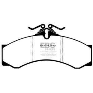 6000 Series Greenstuff Truck/SUV Brakes Disc Pads