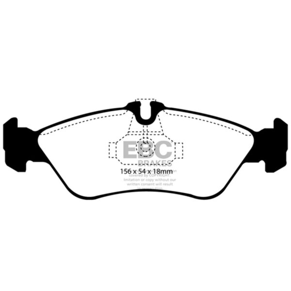 6000 Series Greenstuff Truck/SUV Brakes Disc Pads