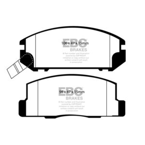 Redstuff Ceramic Low Dust Brake Pads