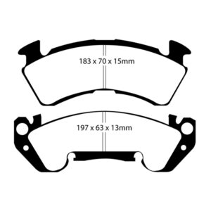 Redstuff Ceramic Low Dust Brake Pads