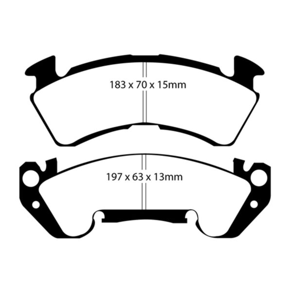 Redstuff Ceramic Low Dust Brake Pads