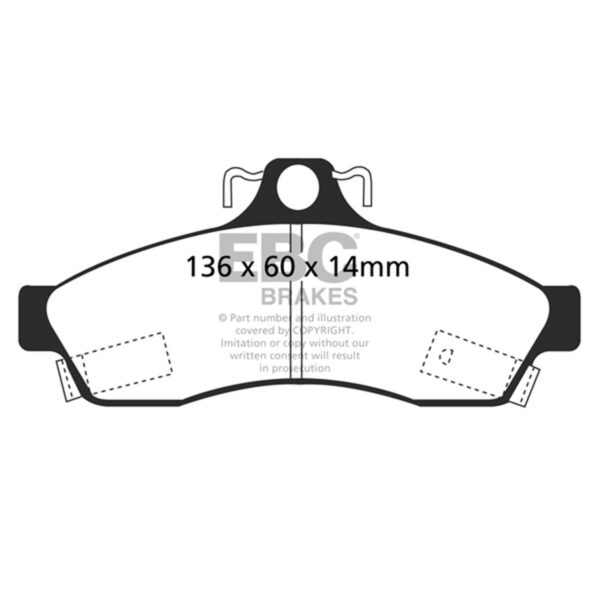 Redstuff Ceramic Low Dust Brake Pads
