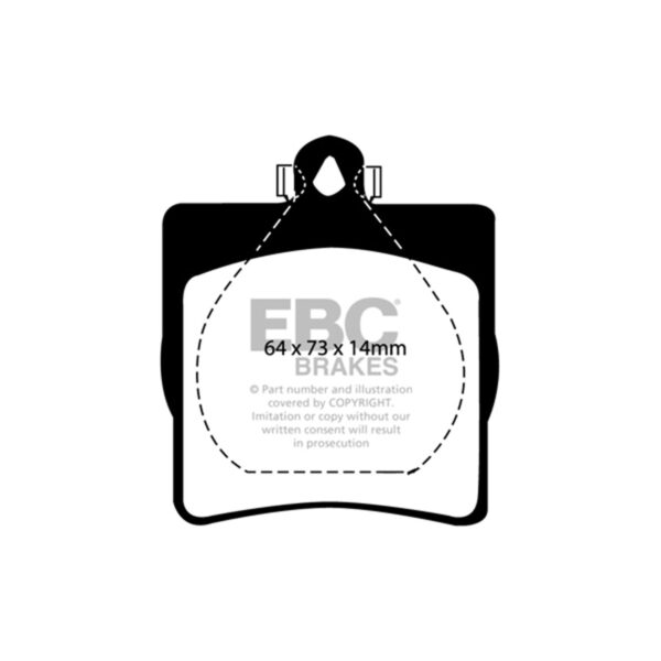 Redstuff Ceramic Low Dust Brake Pads