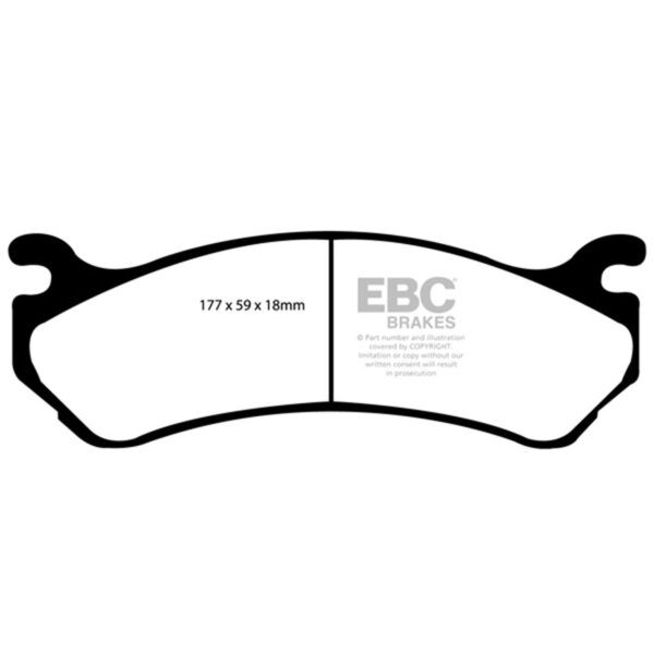 6000 Series Greenstuff Truck/SUV Brakes Disc Pads