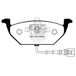 Redstuff Ceramic Low Dust Brake Pads