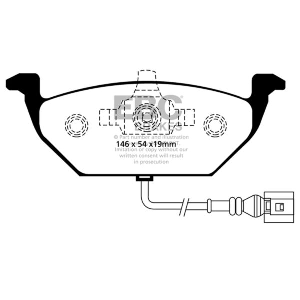 Redstuff Ceramic Low Dust Brake Pads