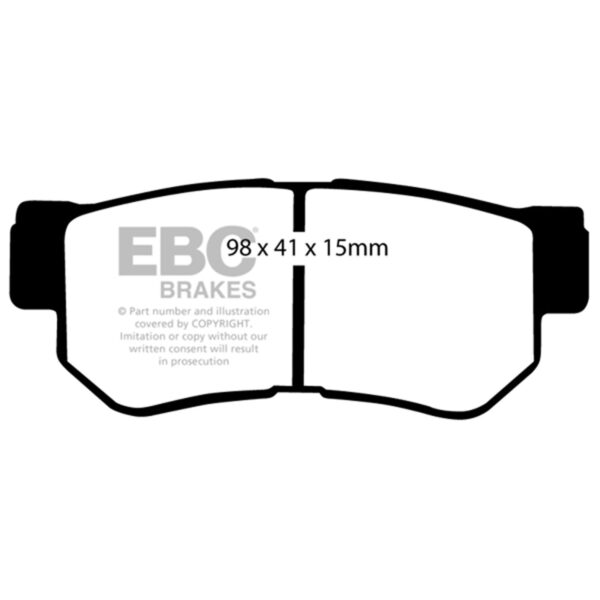 6000 Series Greenstuff Truck/SUV Brakes Disc Pads