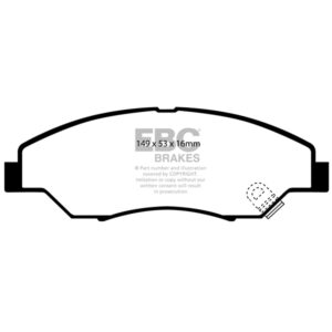 6000 Series Greenstuff Truck/SUV Brakes Disc Pads