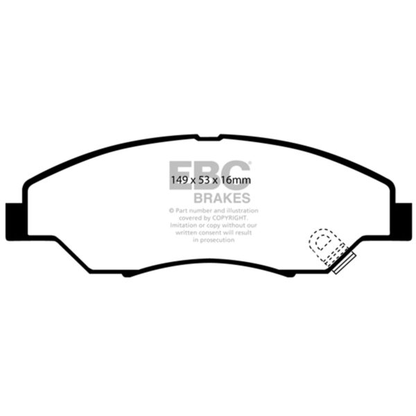 6000 Series Greenstuff Truck/SUV Brakes Disc Pads