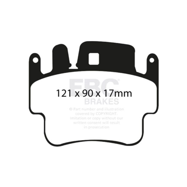 Redstuff Ceramic Low Dust Brake Pads