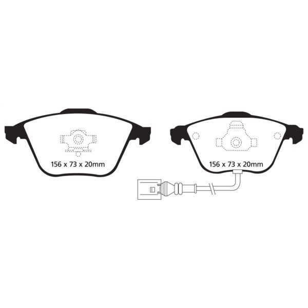 Greenstuff 2000 Series Sport Brake Pads