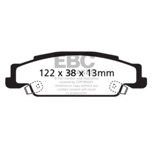 Redstuff Ceramic Low Dust Brake Pads