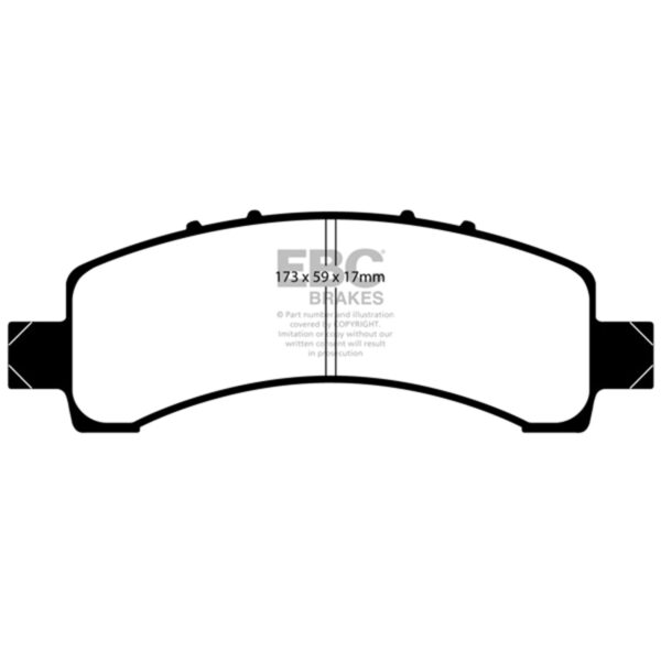 6000 Series Greenstuff Truck/SUV Brakes Disc Pads