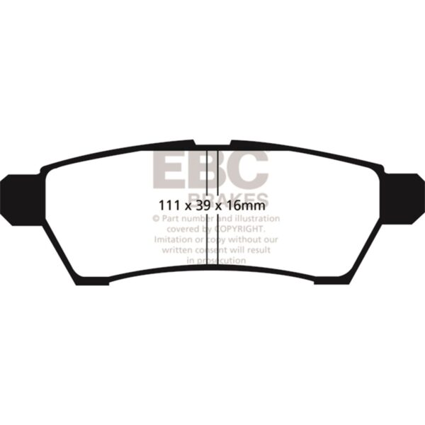 6000 Series Greenstuff Truck/SUV Brakes Disc Pads