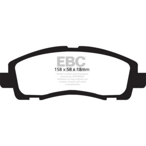 6000 Series Greenstuff Truck/SUV Brakes Disc Pads