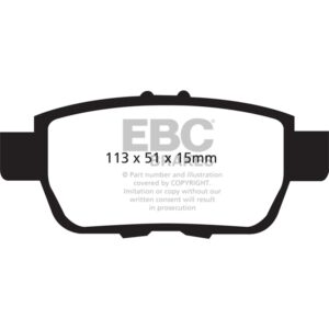 6000 Series Greenstuff Truck/SUV Brakes Disc Pads