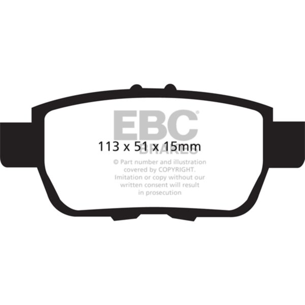 6000 Series Greenstuff Truck/SUV Brakes Disc Pads