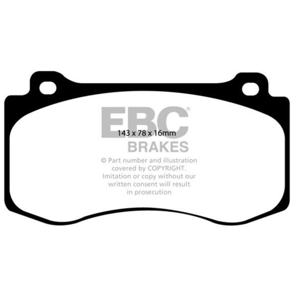 6000 Series Greenstuff Truck/SUV Brakes Disc Pads