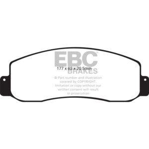 6000 Series Greenstuff Truck/SUV Brakes Disc Pads