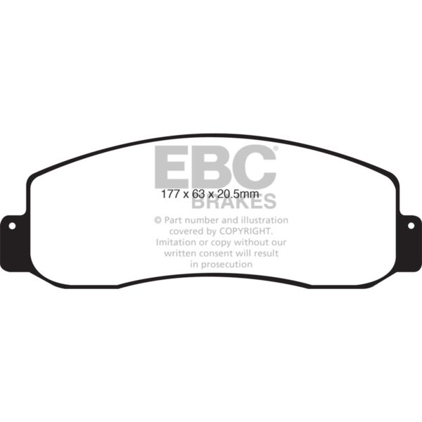 6000 Series Greenstuff Truck/SUV Brakes Disc Pads