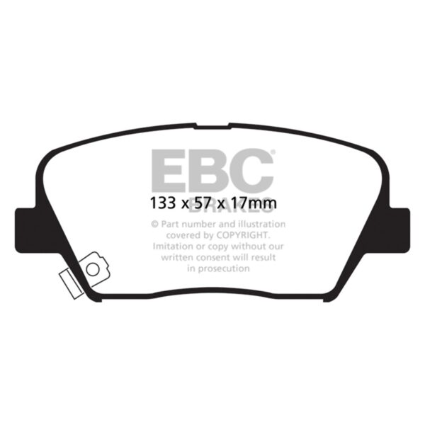 6000 Series Greenstuff Truck/SUV Brakes Disc Pads