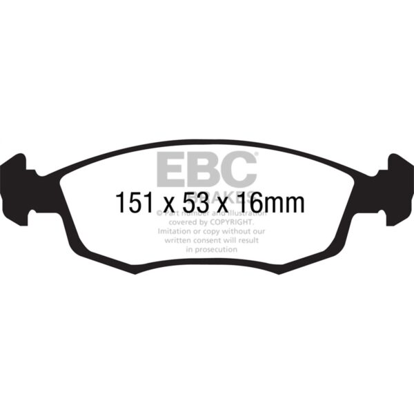 Redstuff Ceramic Low Dust Brake Pads