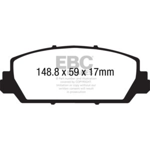 Redstuff Ceramic Low Dust Brake Pads