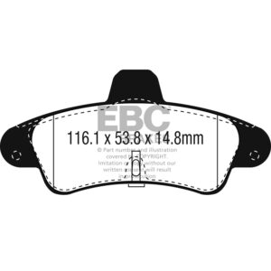 Redstuff Ceramic Low Dust Brake Pads