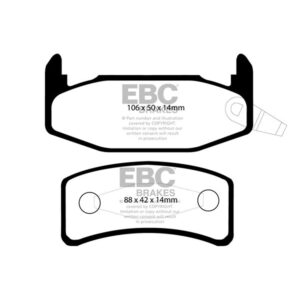 Redstuff Ceramic Low Dust Brake Pads