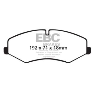 6000 Series Greenstuff Truck/SUV Brakes Disc Pads